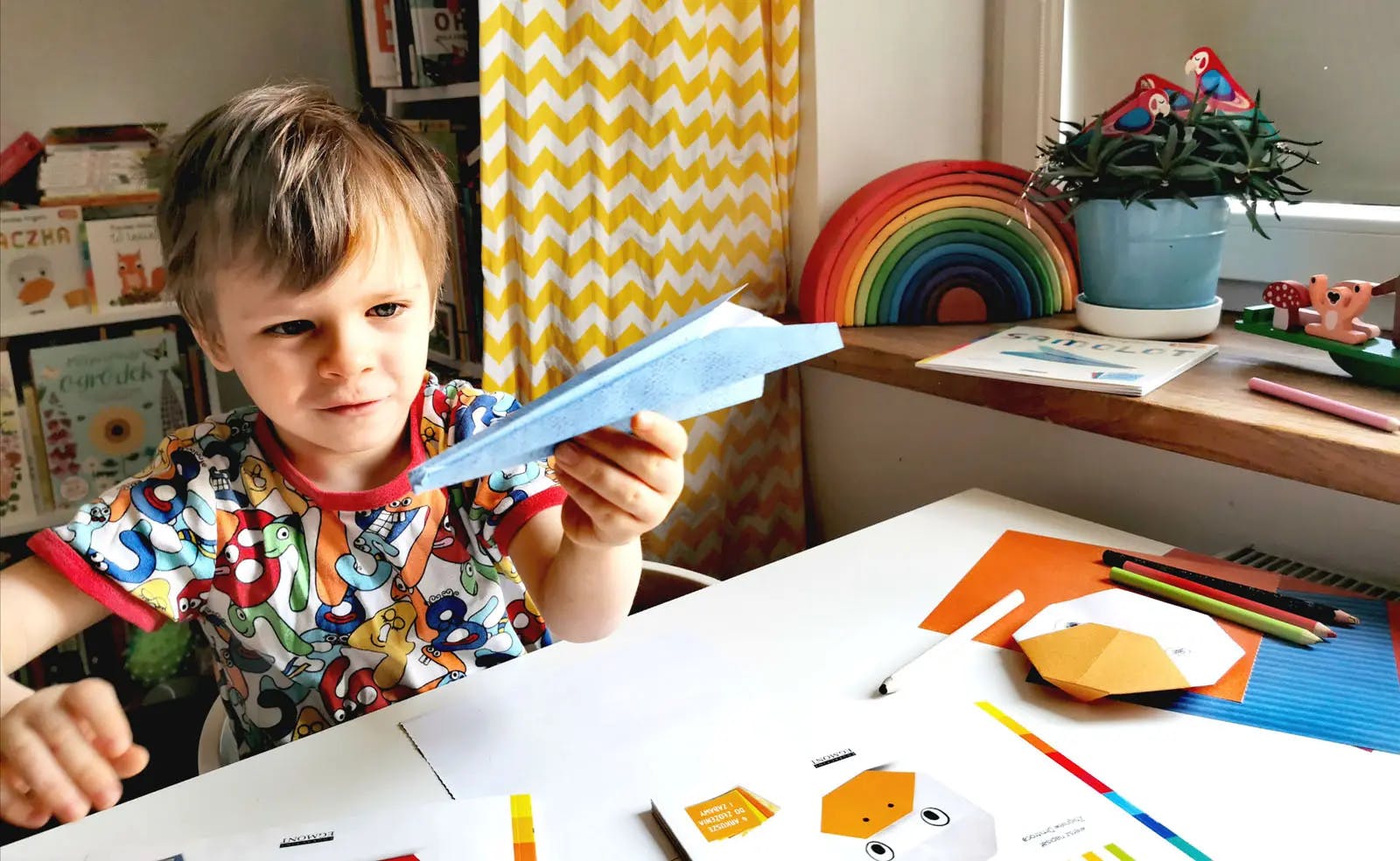 Akademia Mądrego Dziecka. Pierwsze origami - zabawa dla całej rodziny
