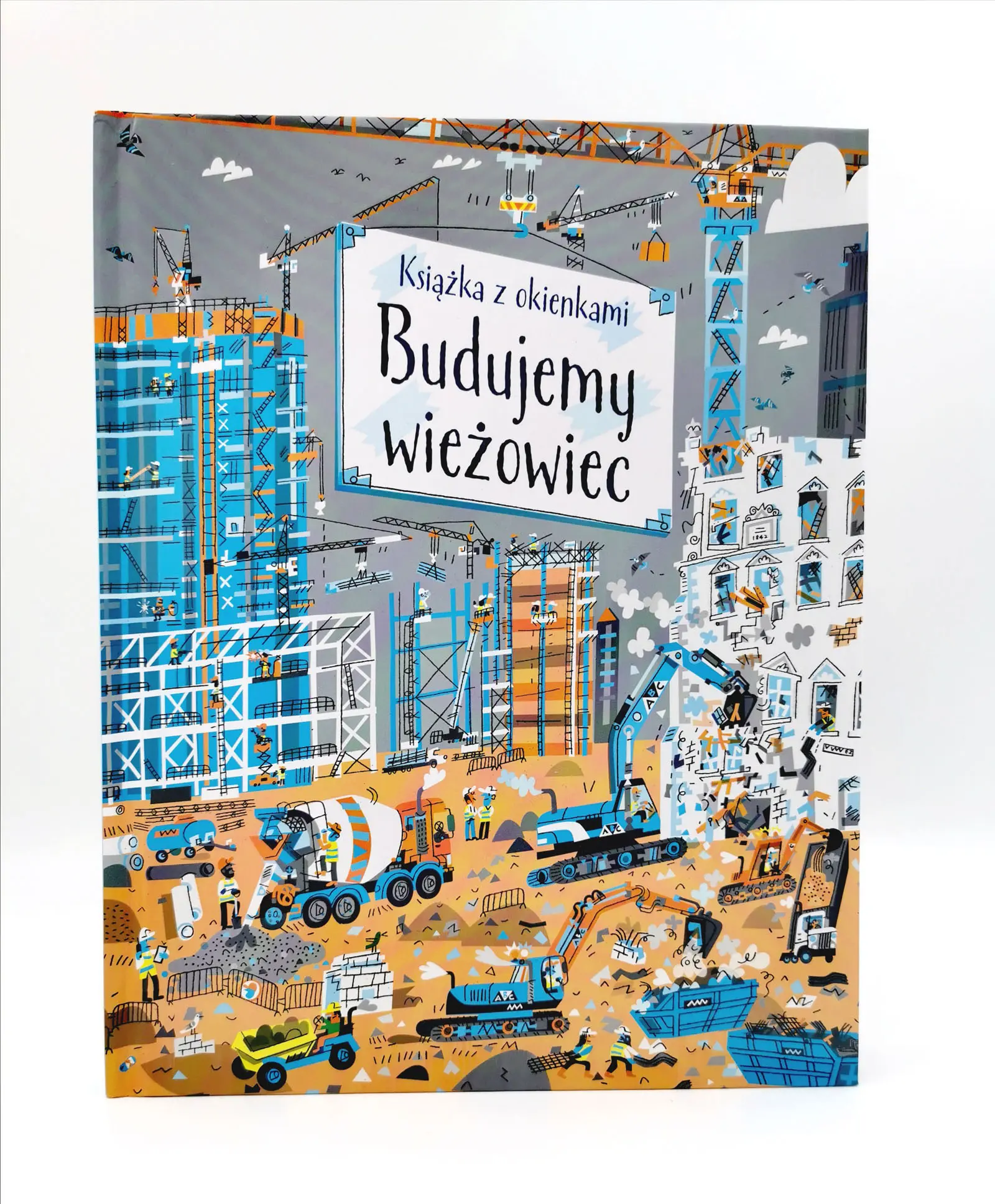 Budujemy wieżowiec. Książka z okienkami