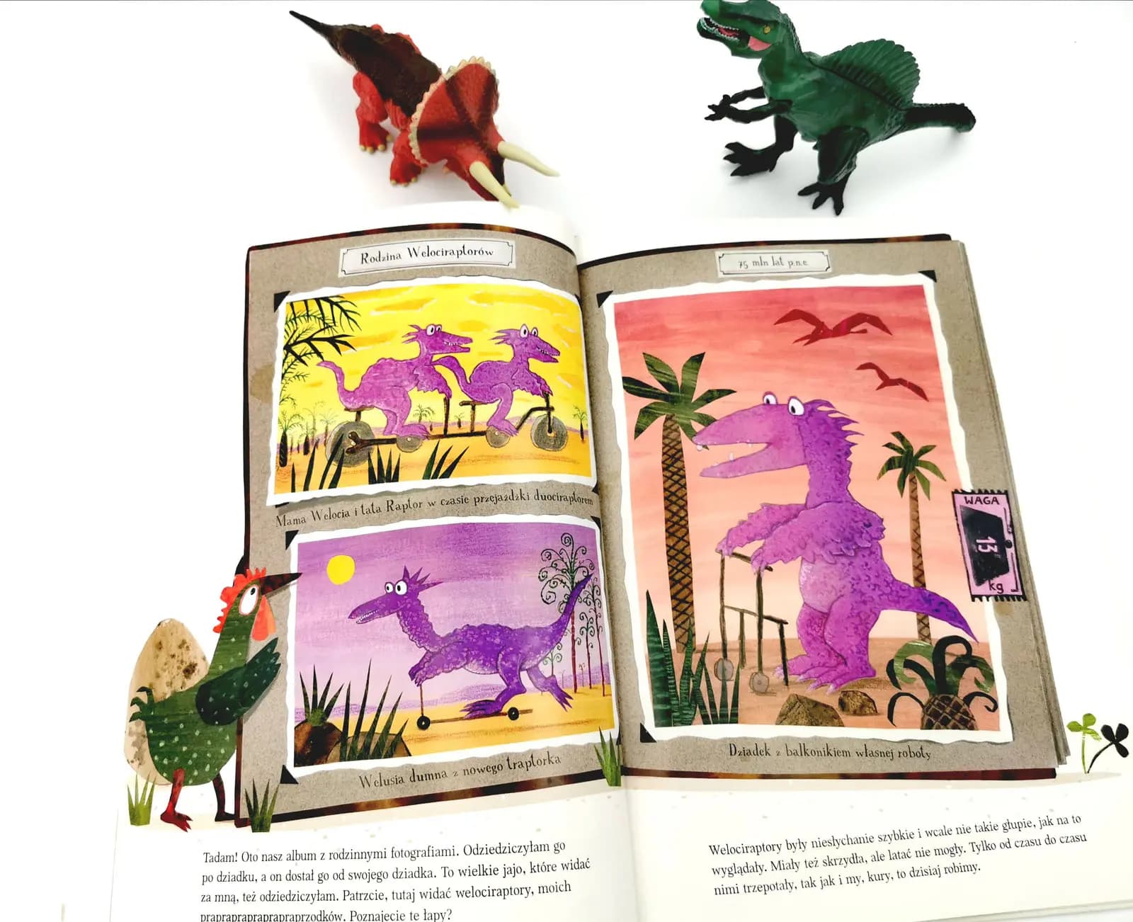 Dziobem, piórem i pazurem o Dinozaurach