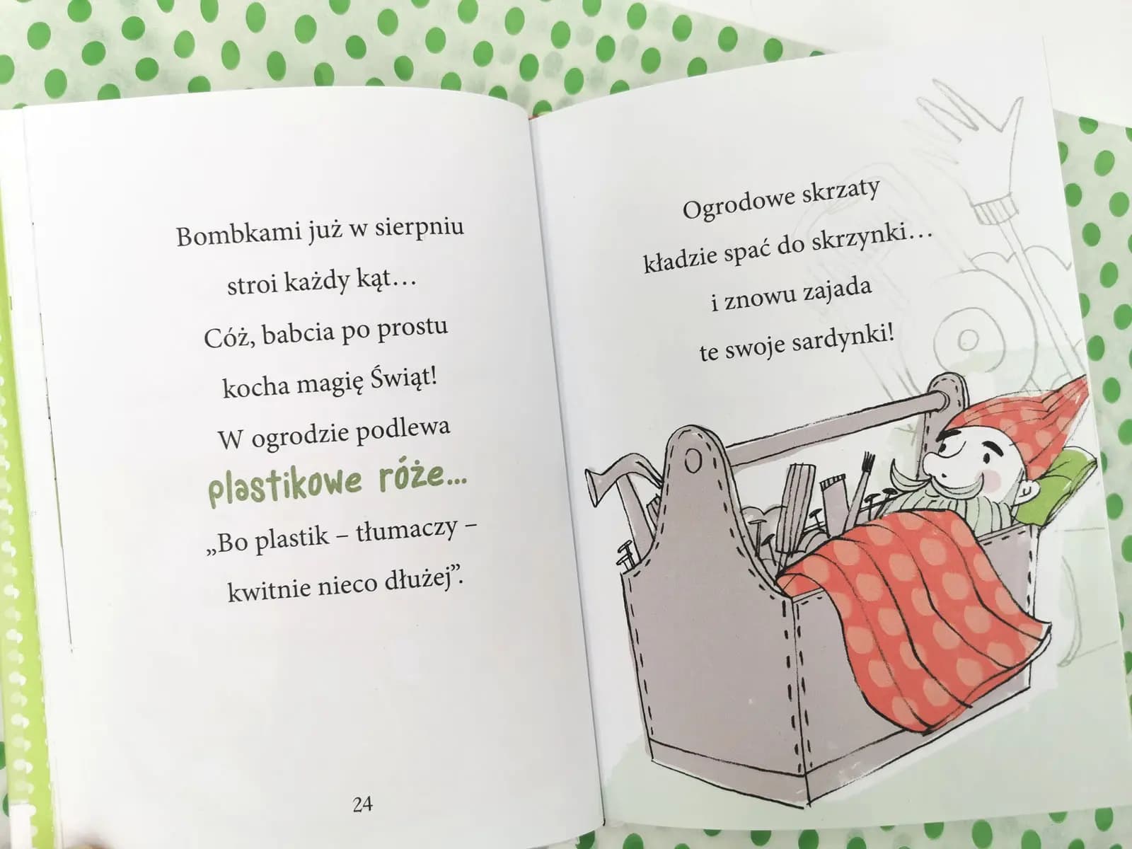 Feluś Kocimiętki poznaje Babcię Groszek