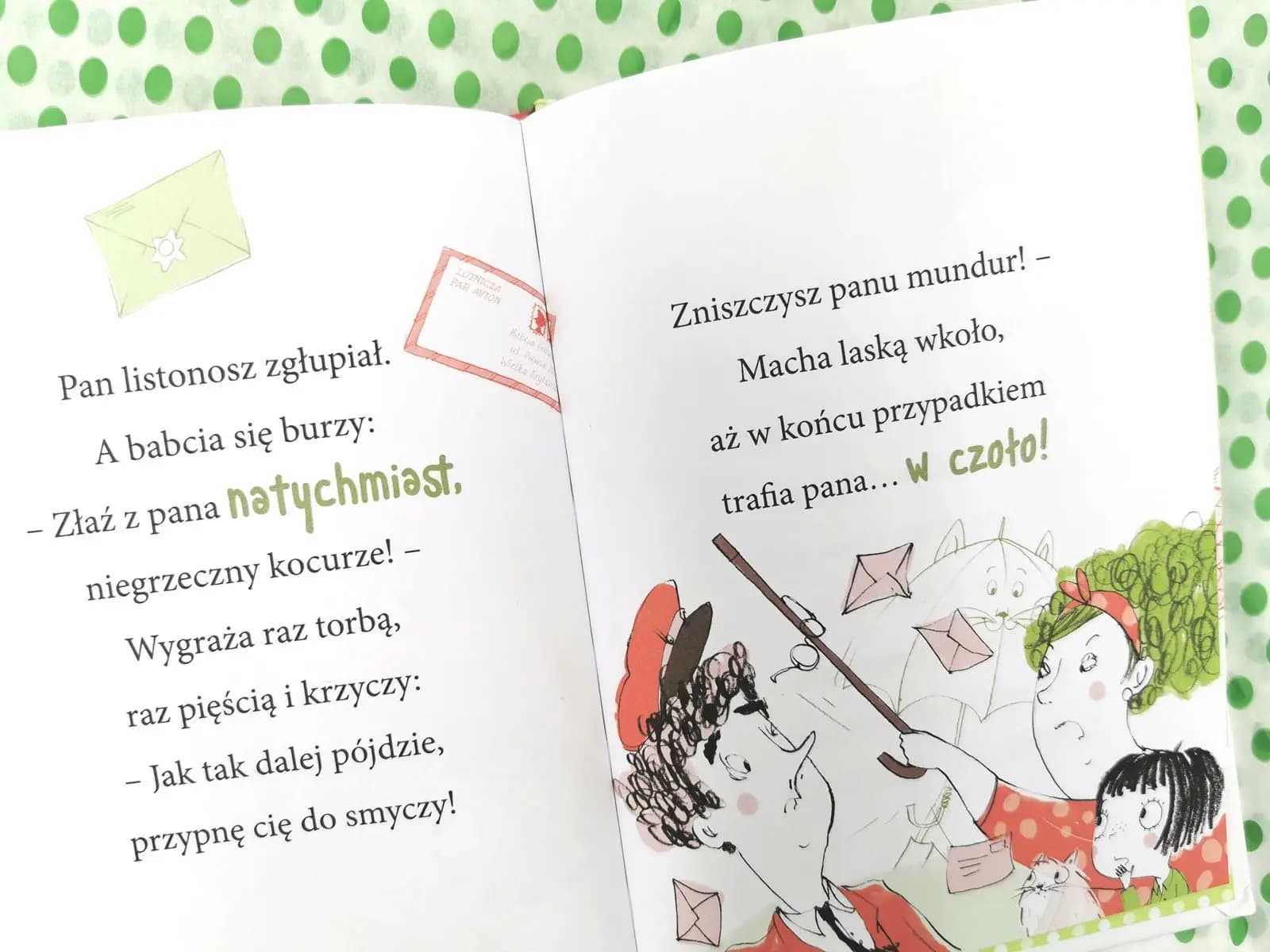 Feluś Kocimiętki poznaje Babcię Groszek