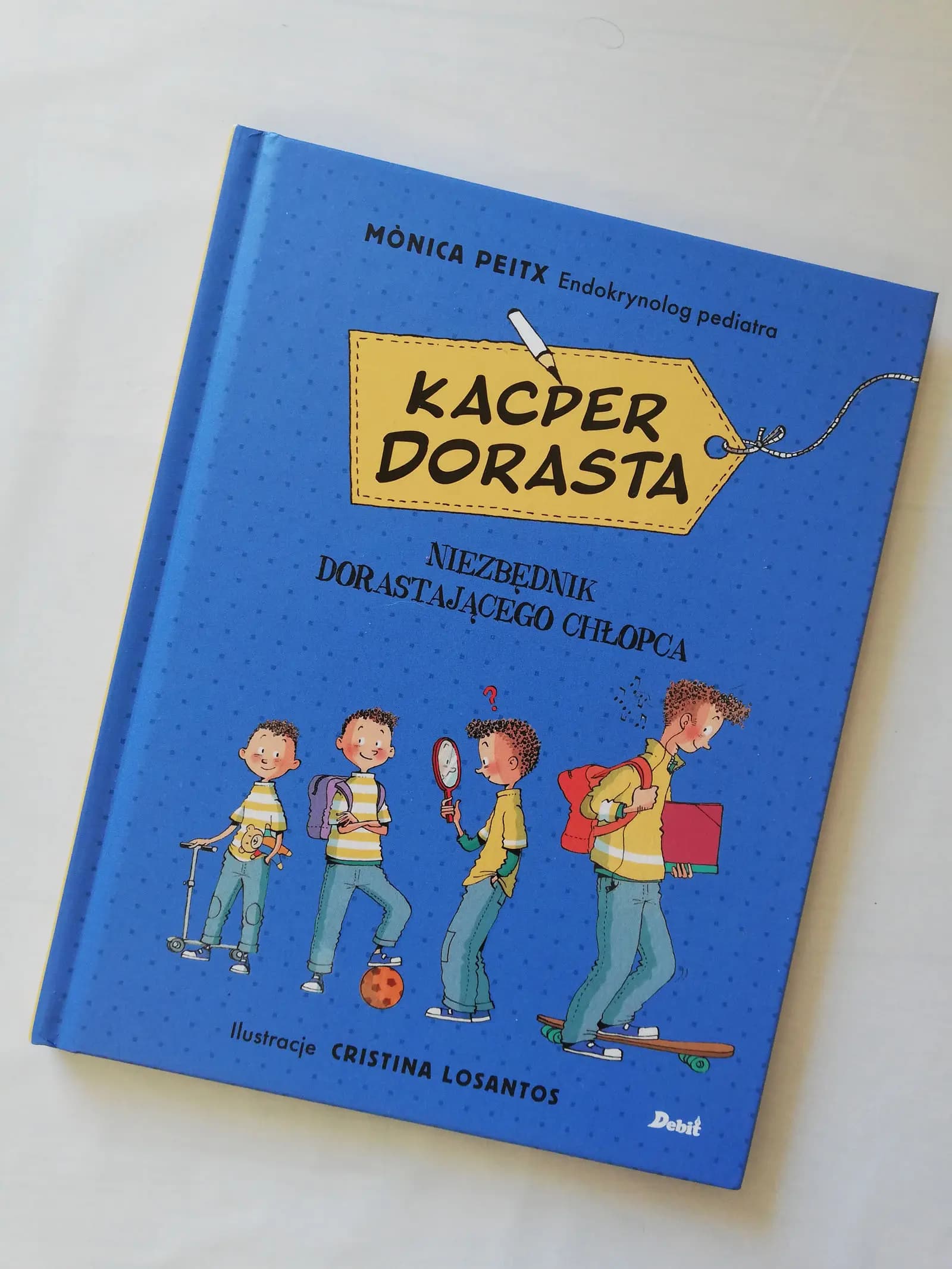 pierwsza książka o dojrzewaniu chłopców