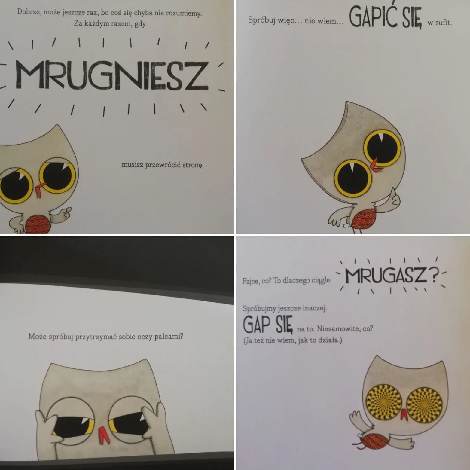 nie mrugaj!