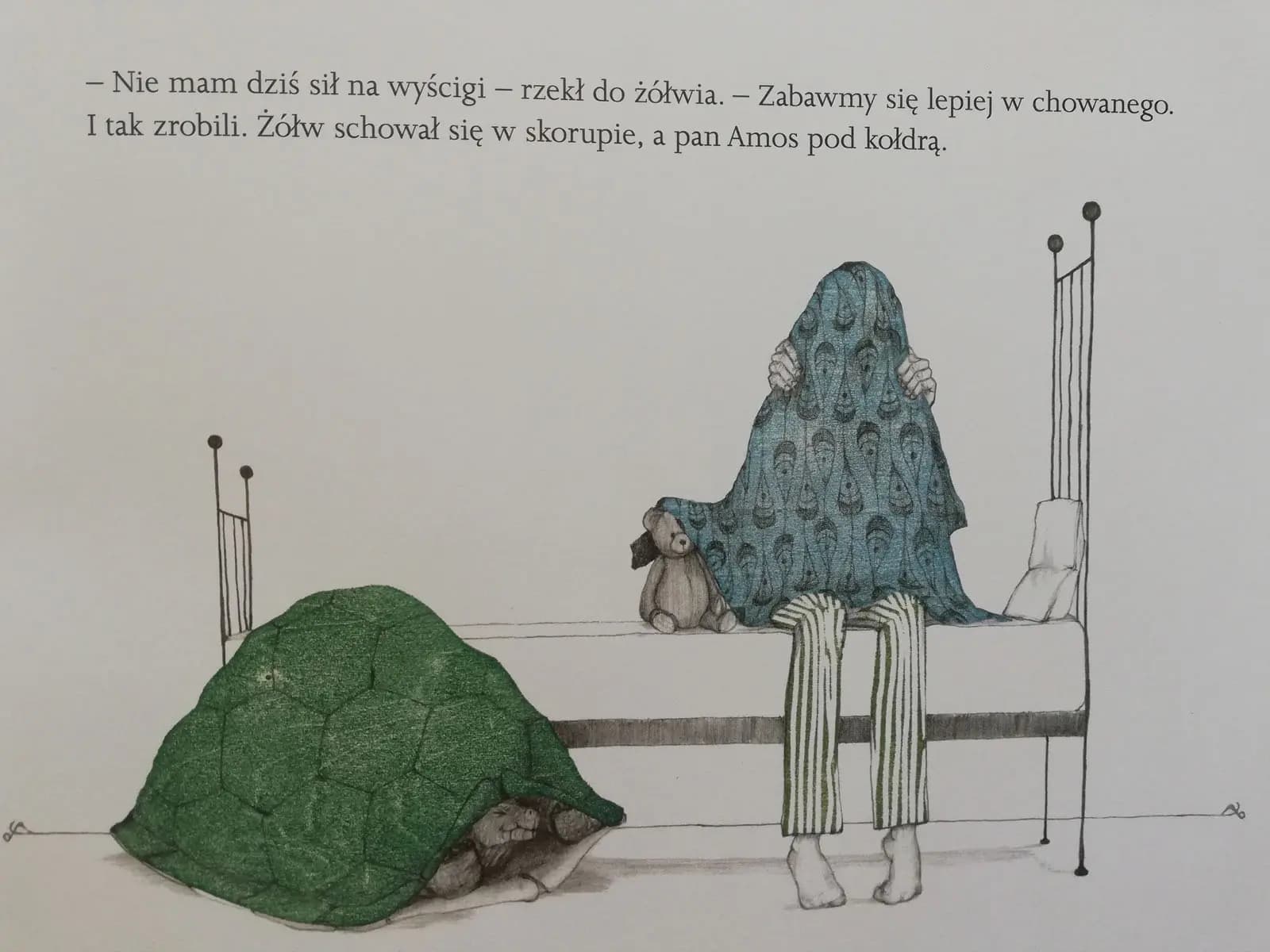 zabawa z żółwiem