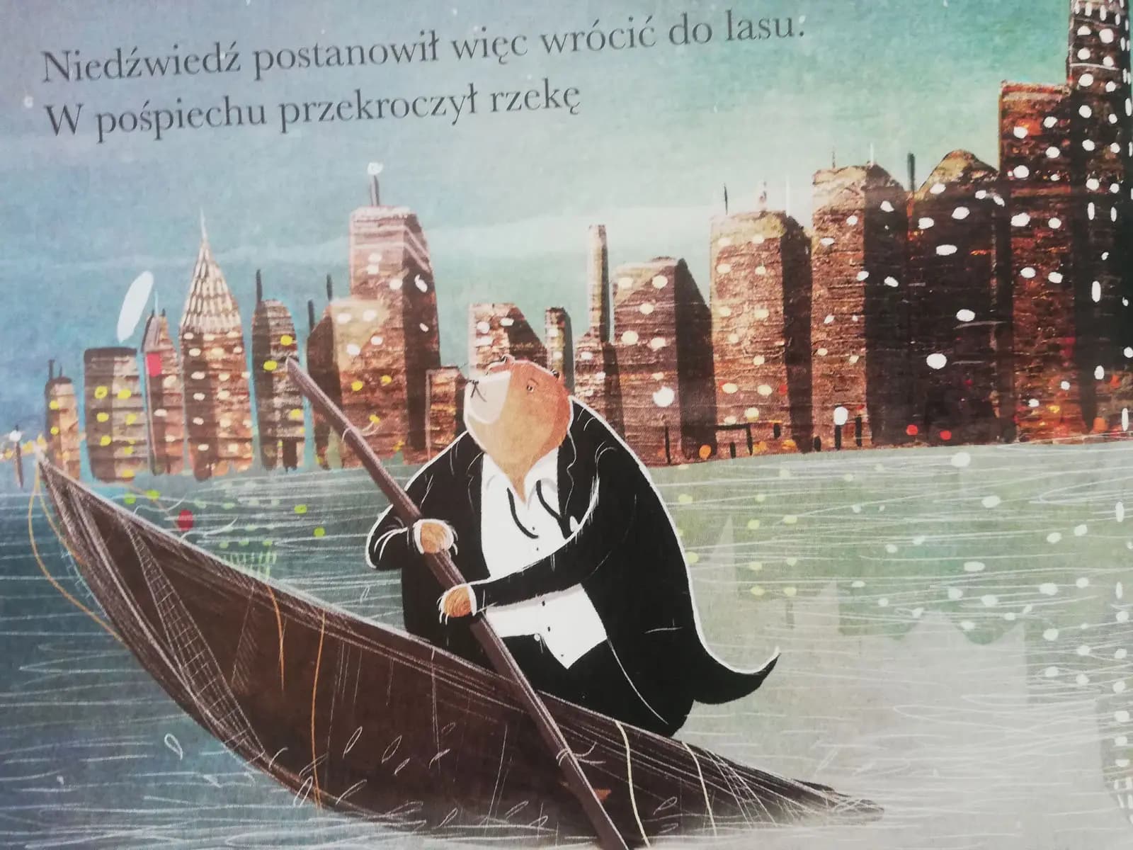 niedźwiedź i pianino
