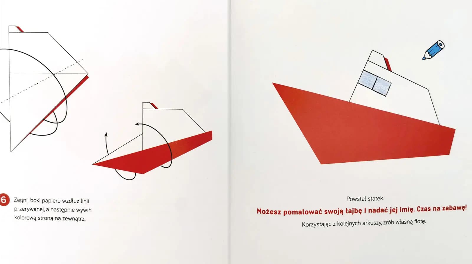 Akademia Mądrego Dziecka – Pierwsze origami
