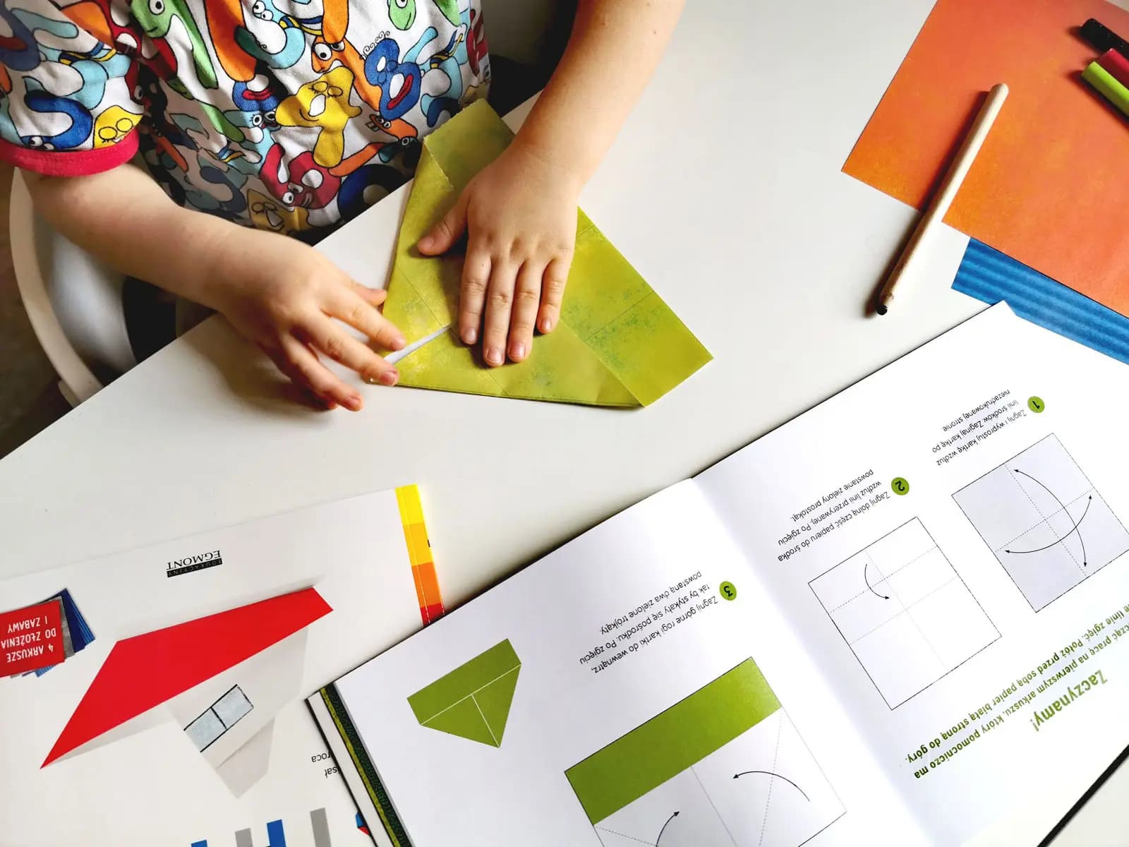 Akademia Mądrego Dziecka – Pierwsze origami