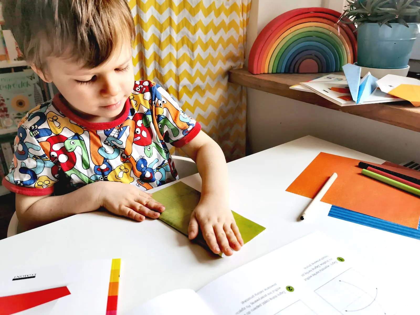 Akademia Mądrego Dziecka – Pierwsze origami