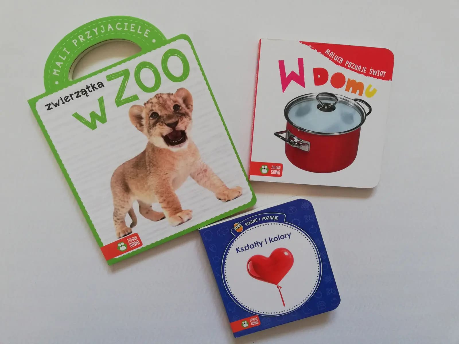 książeczki z realnymi zdjęciami