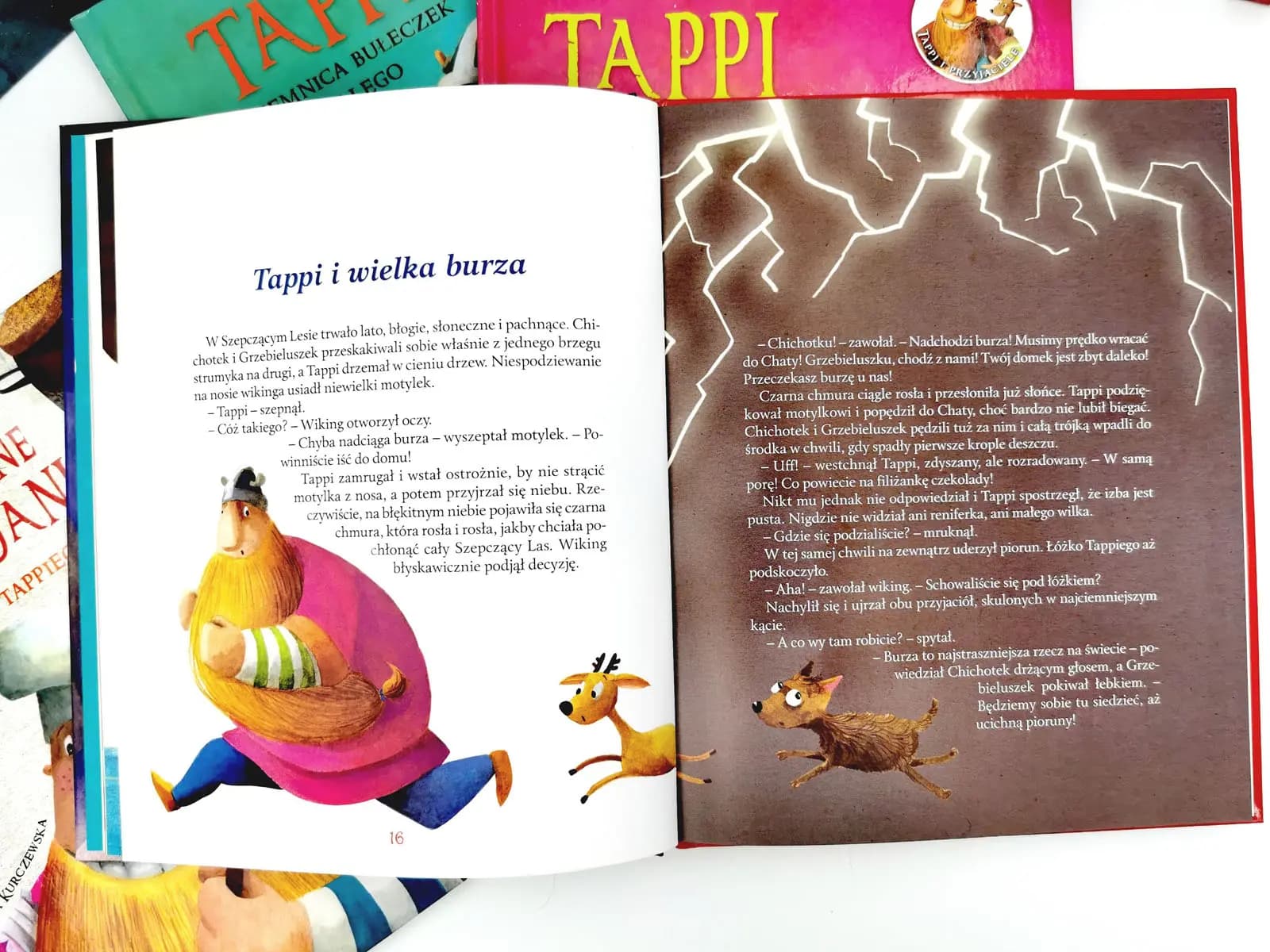 Książki o wikingu Tappim