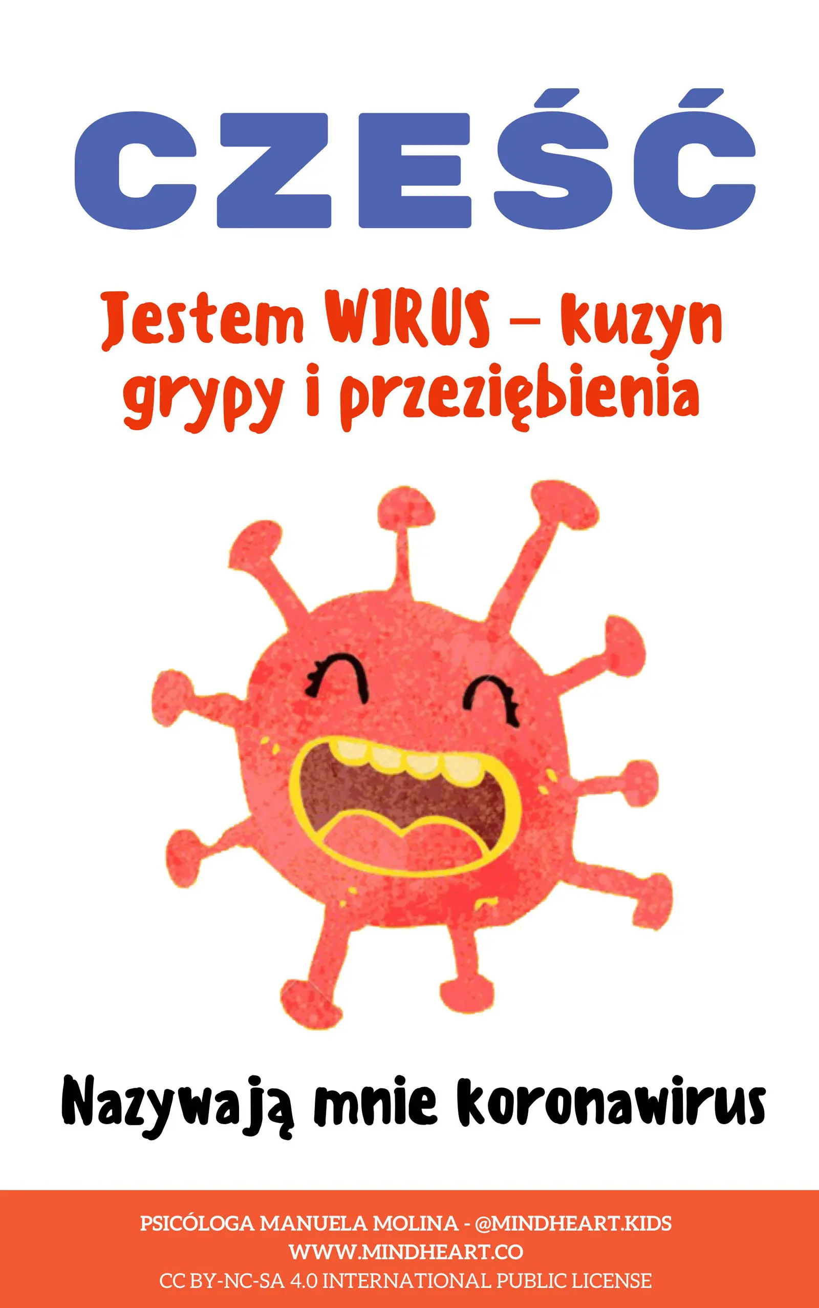 książka o koronawirusie dla dzieci