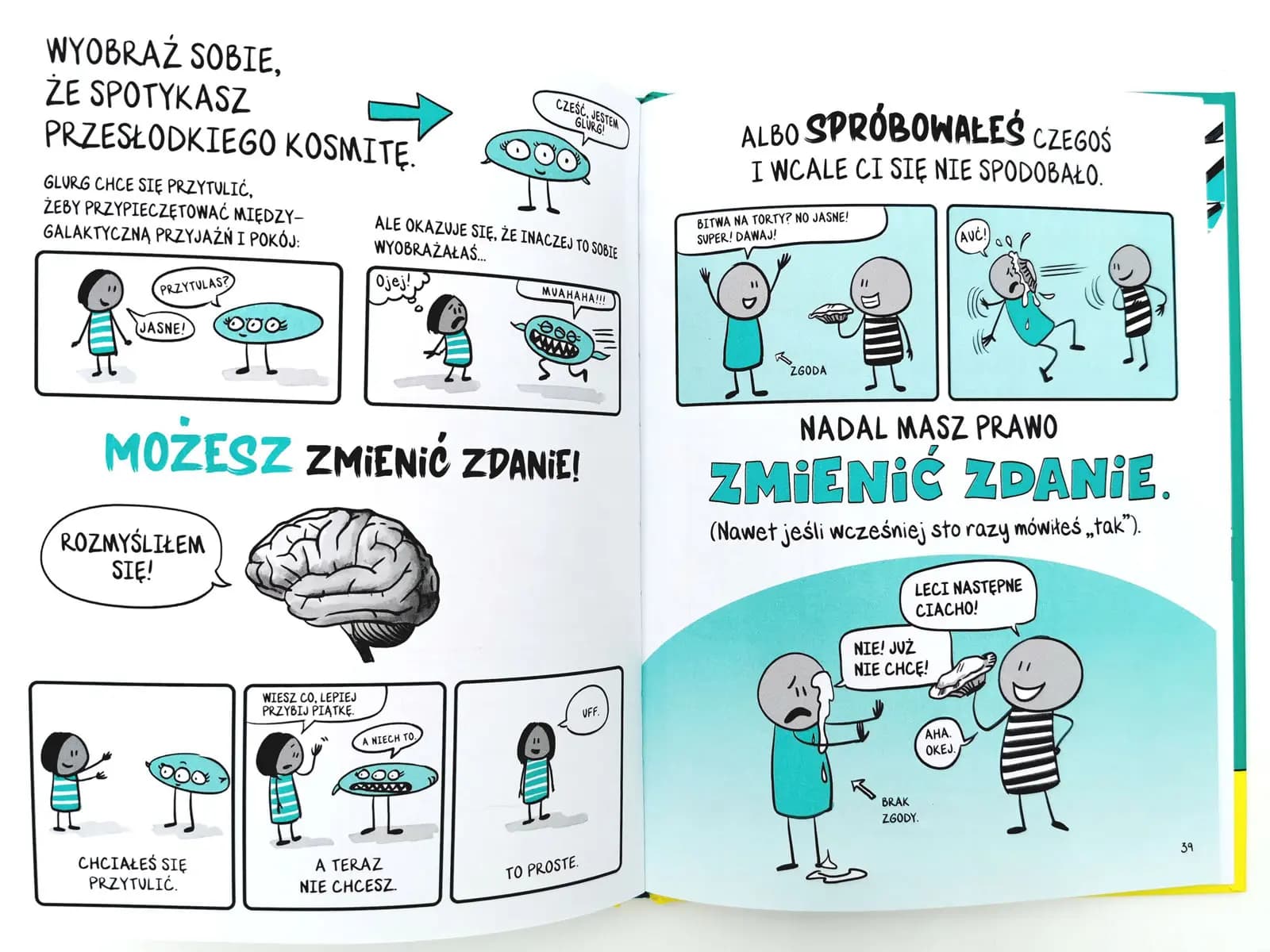Zgadzam się albo i nie! Jak szanować granice - swoje i cudze