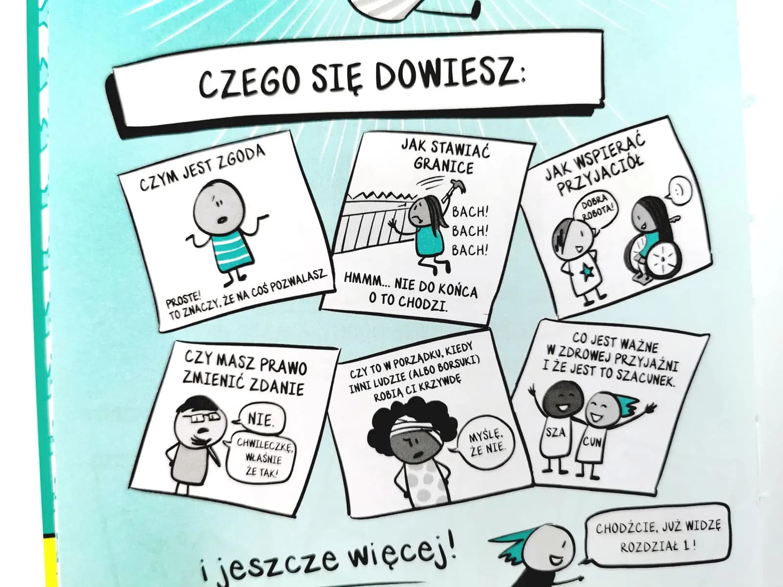 Zgadzam się albo i nie! Jak szanować granice - swoje i cudze