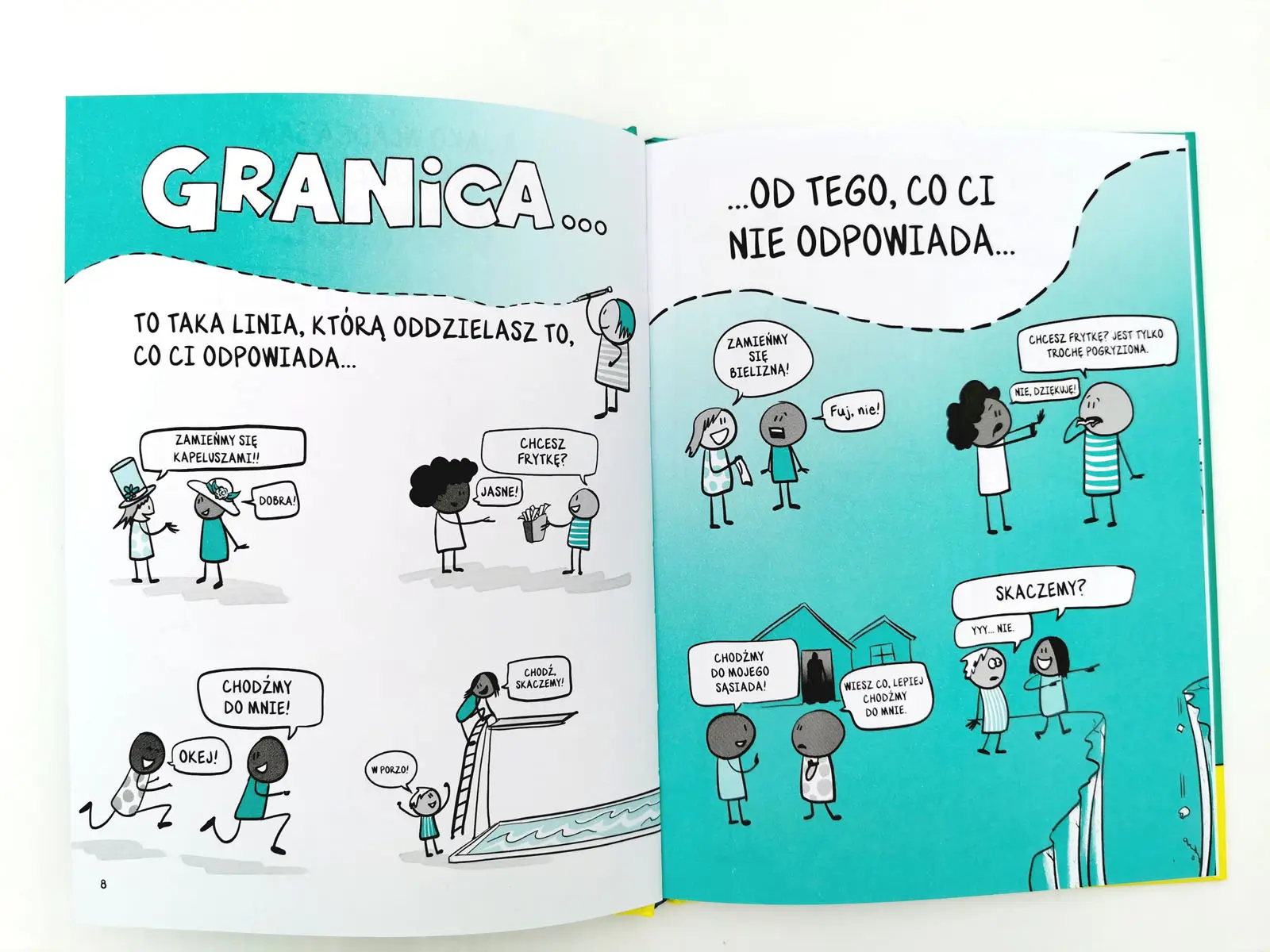 Zgadzam się albo i nie! Jak szanować granice - swoje i cudze