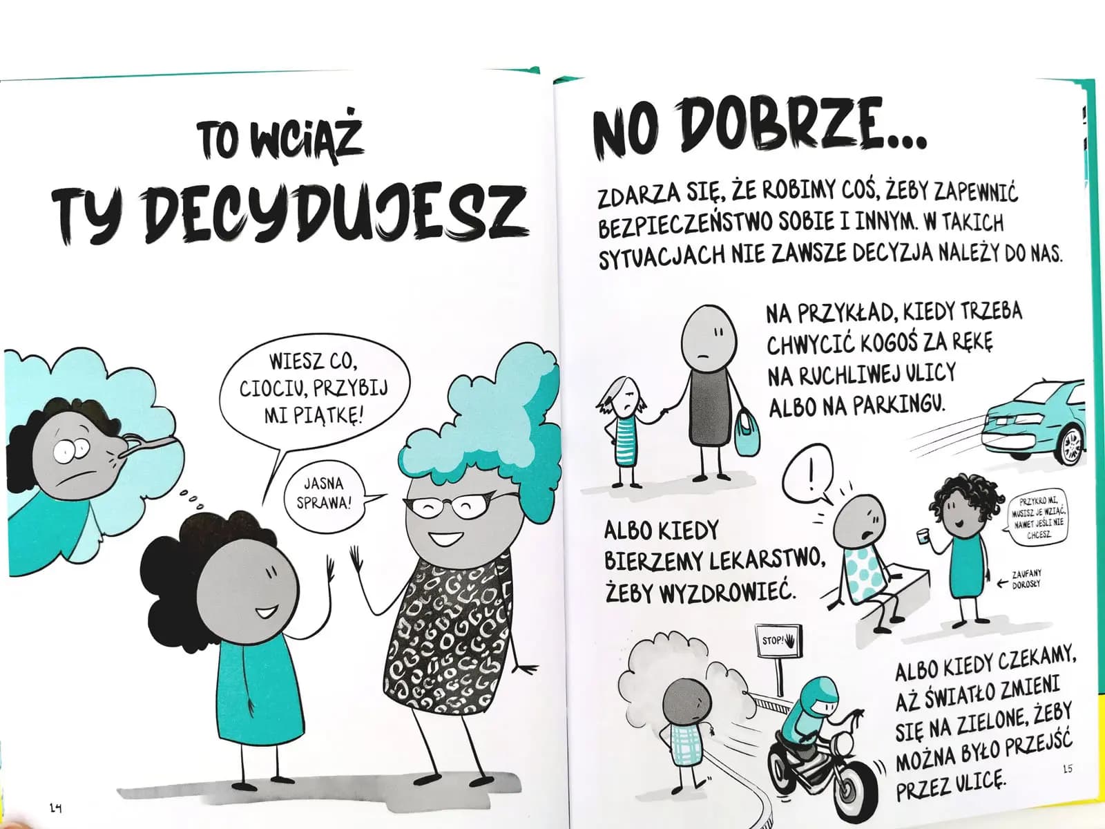 Zgadzam się albo i nie! Jak szanować granice - swoje i cudze