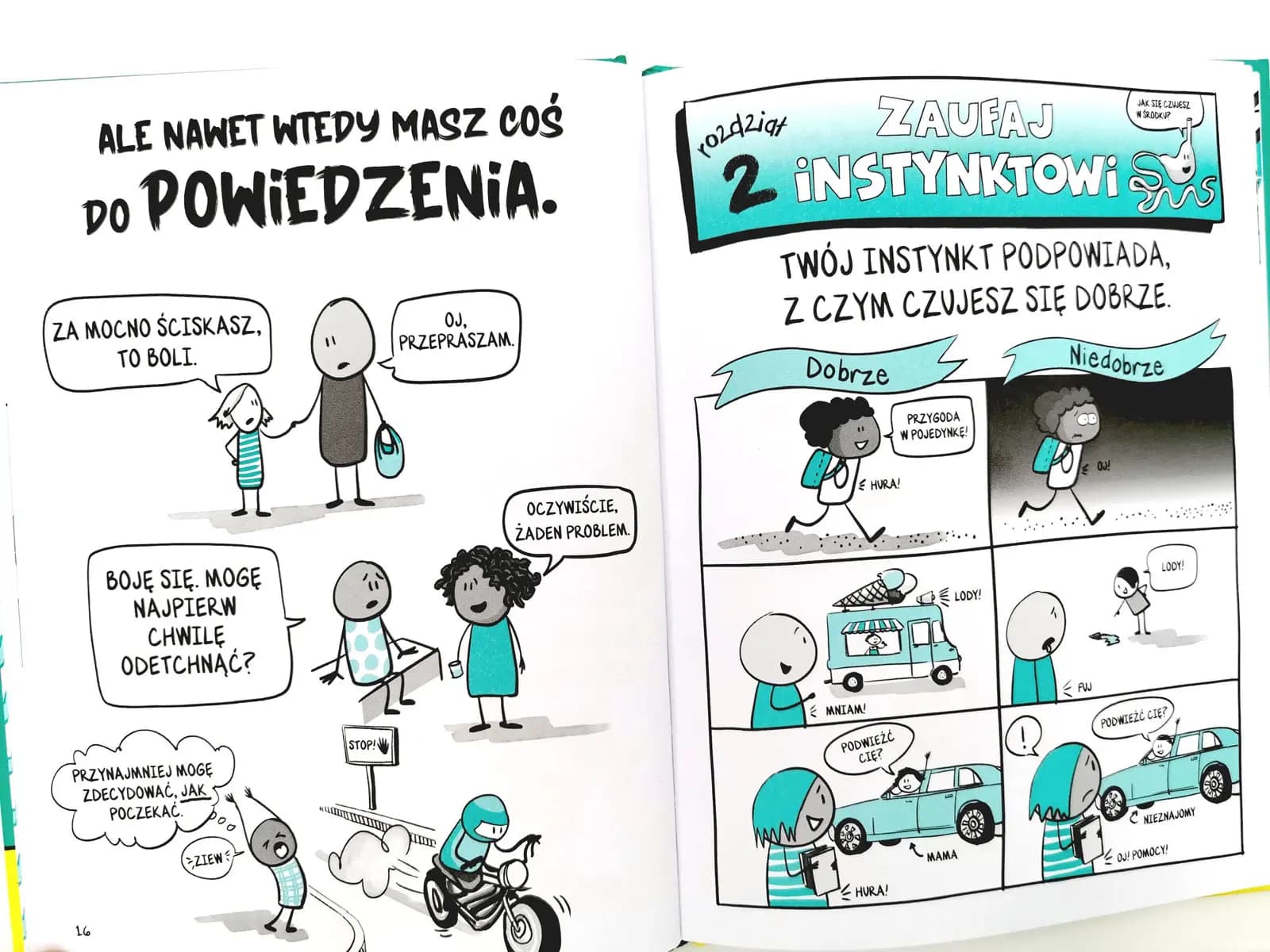 Zgadzam się albo i nie! Jak szanować granice - swoje i cudze