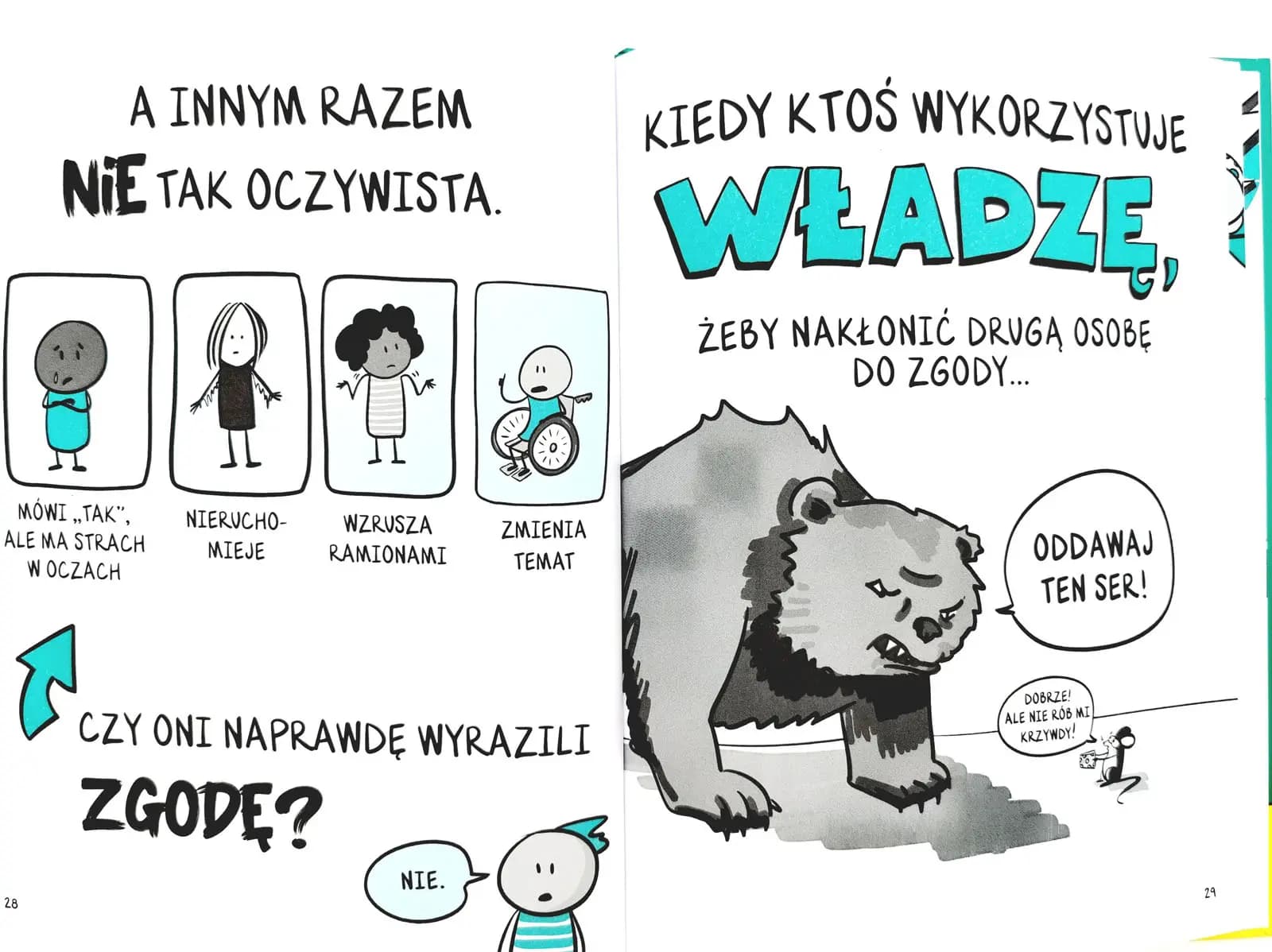 Zgadzam się albo i nie! Jak szanować granice - swoje i cudze