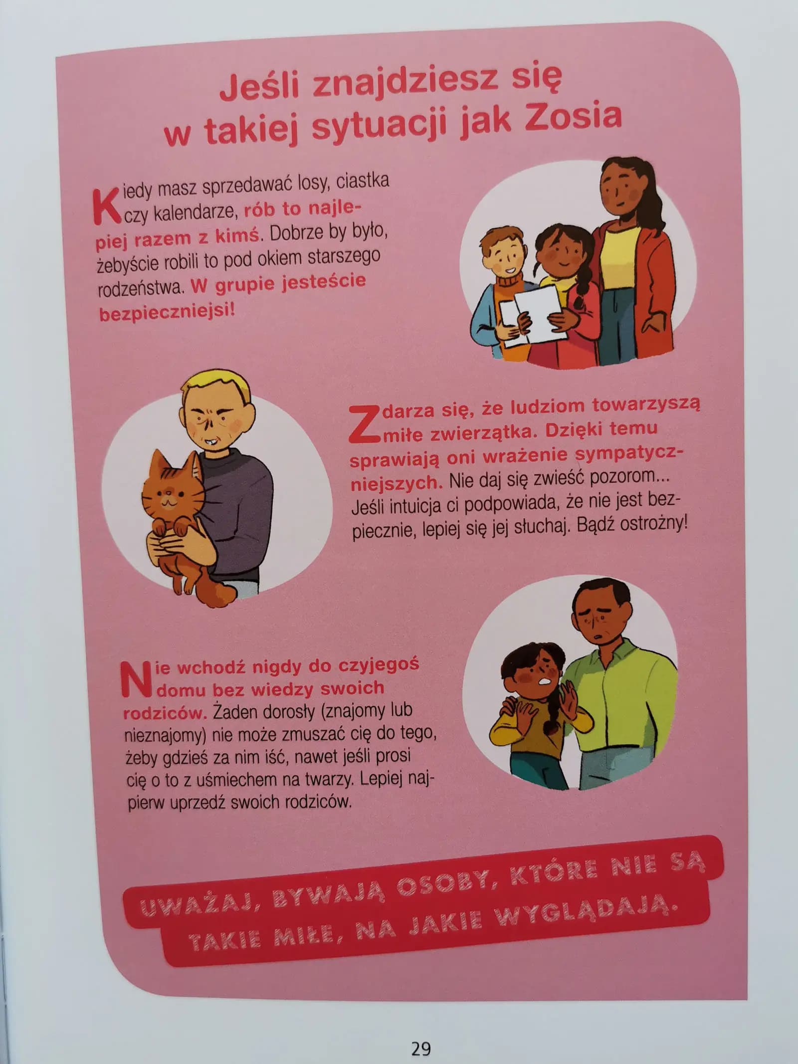 Zły dotyk. Nie!