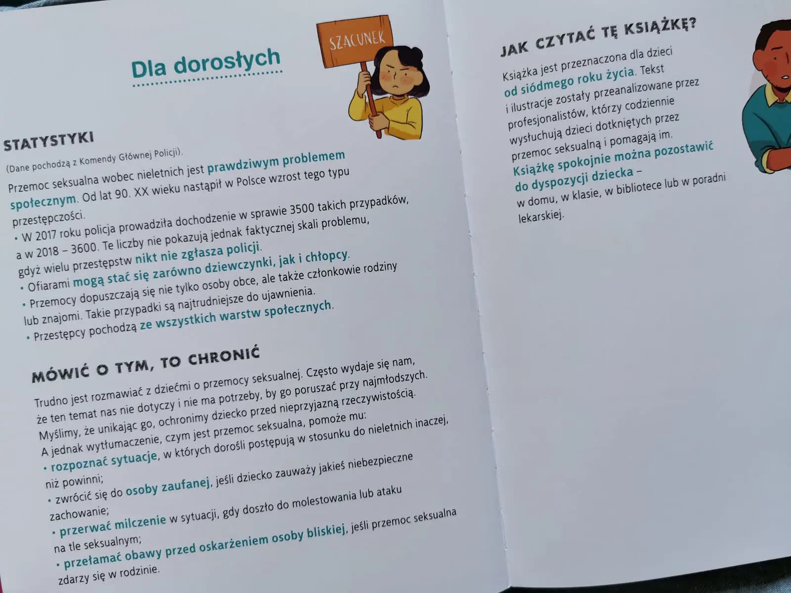 Zły dotyk. Nie!