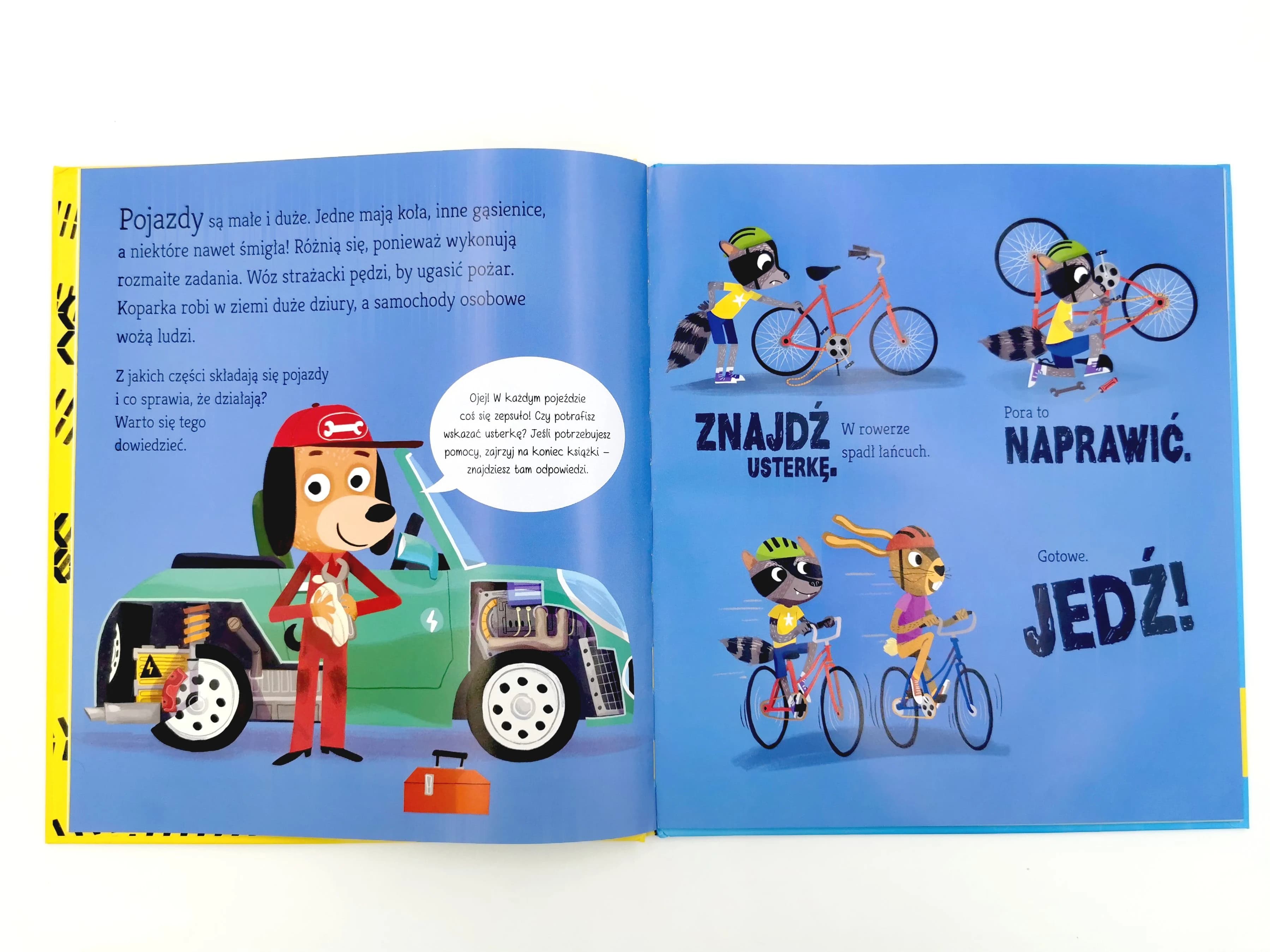 Znajdź, napraw, jedź! Samochody i inne pojazdy