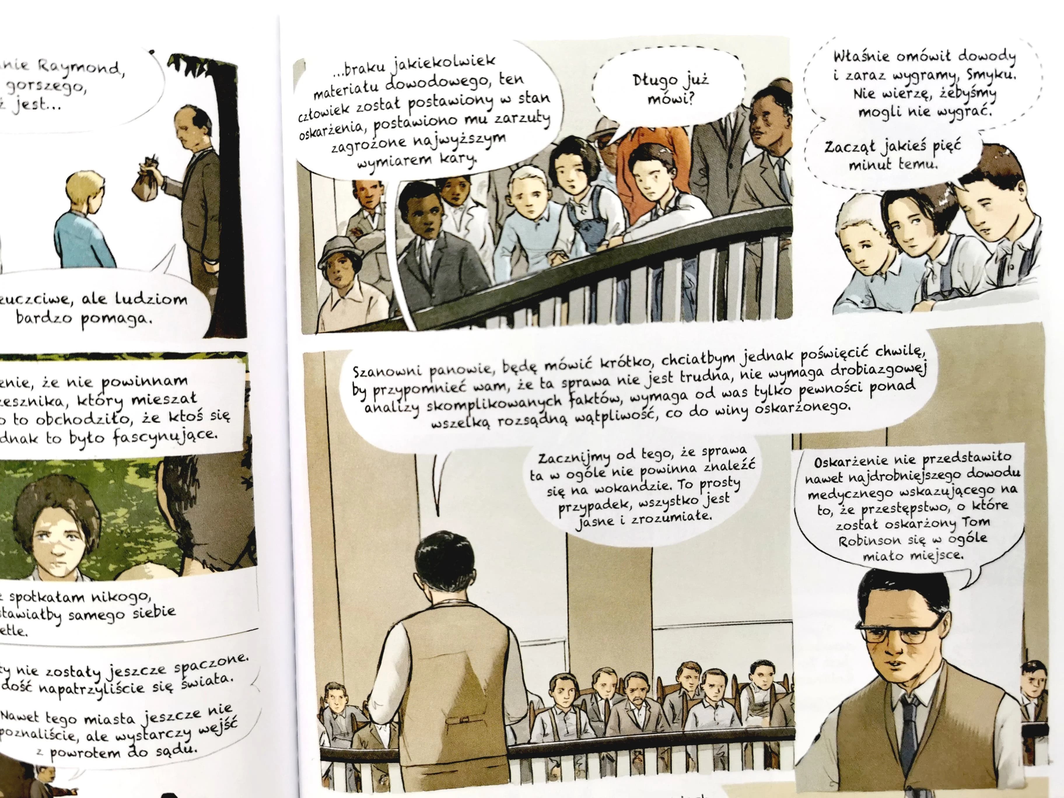 Zabić drozda. Powieść graficzna. Komiks