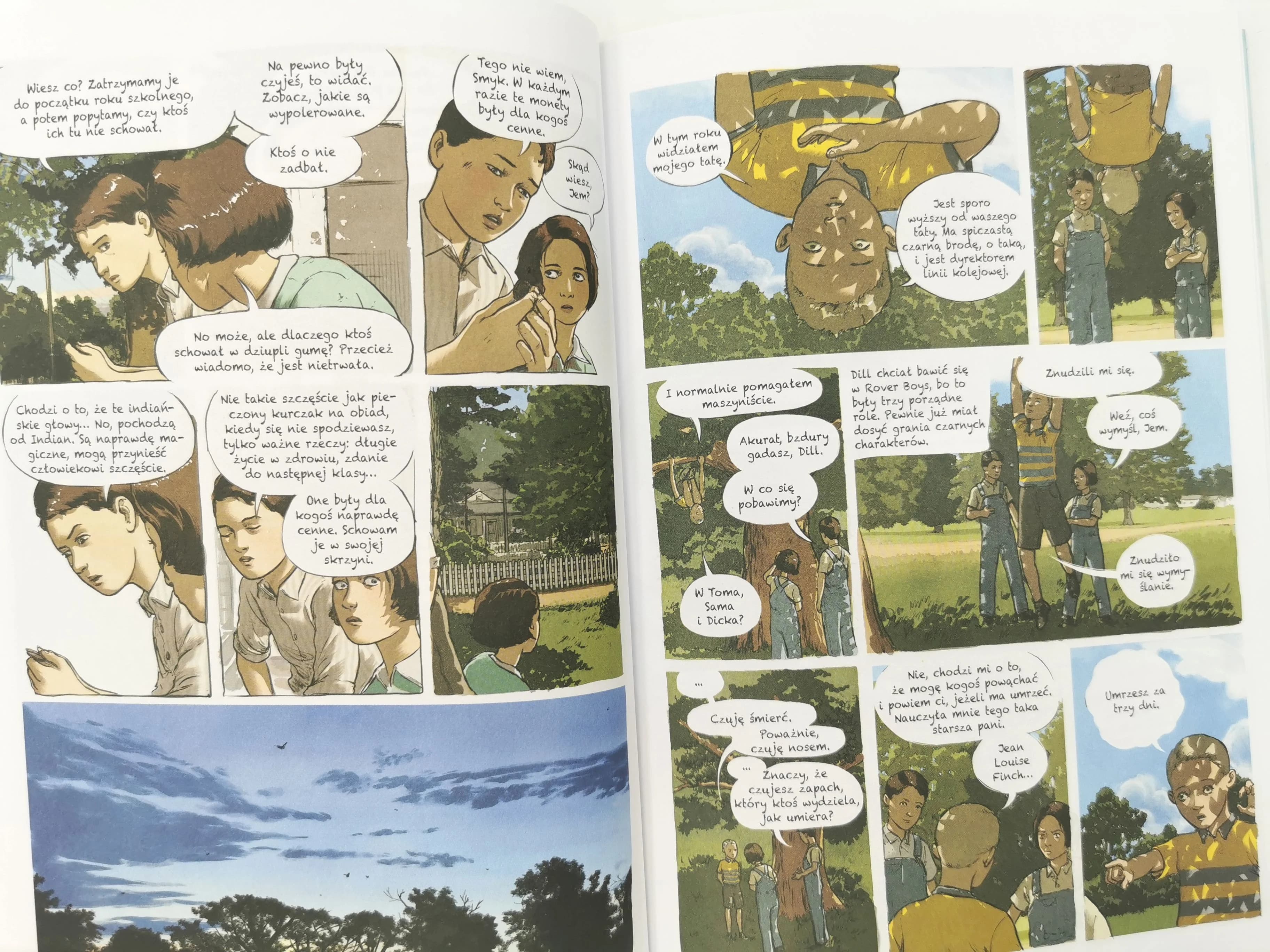 Zabić drozda. Powieść graficzna. Komiks