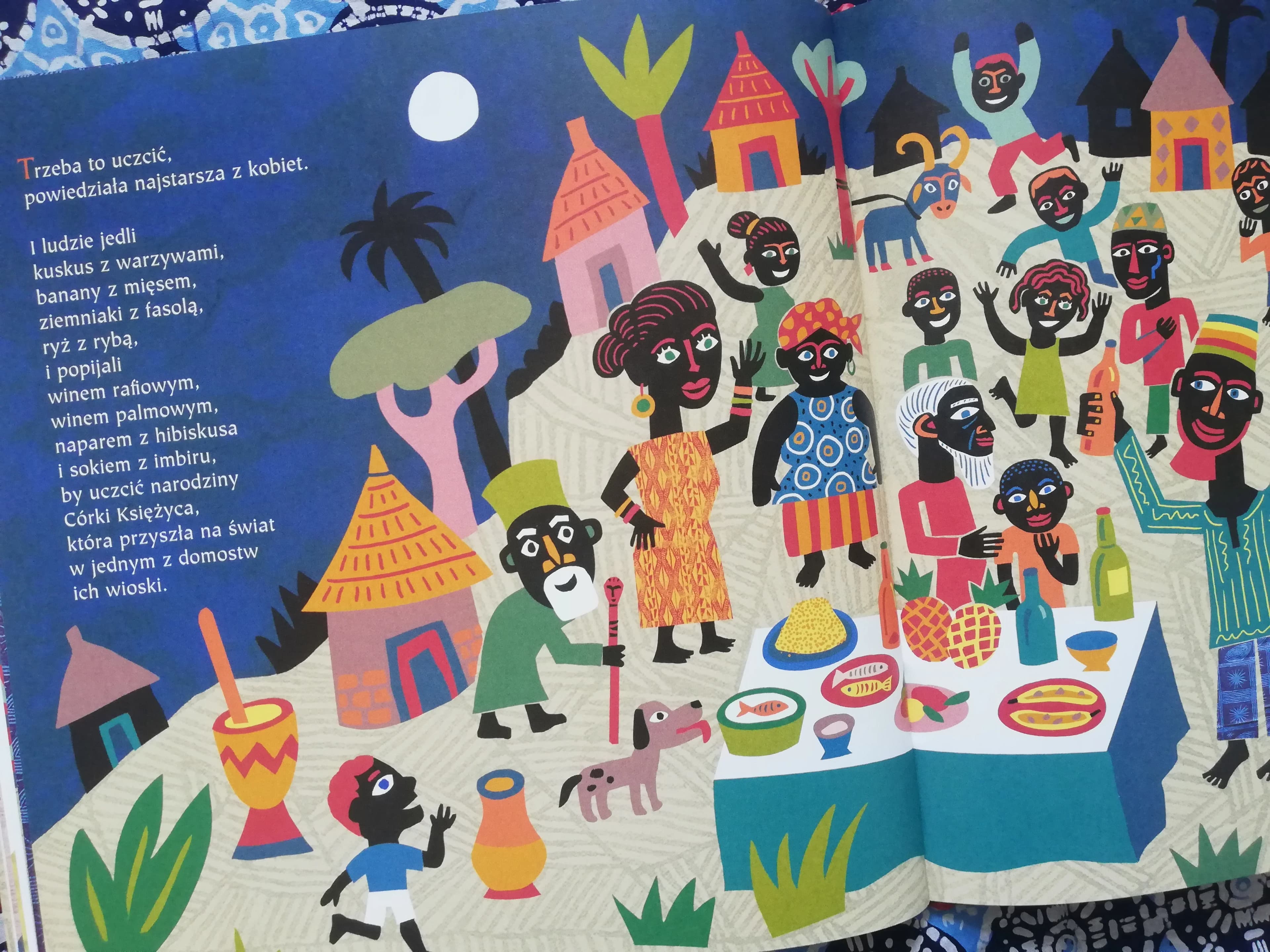 Córka Księżyca ilustracje