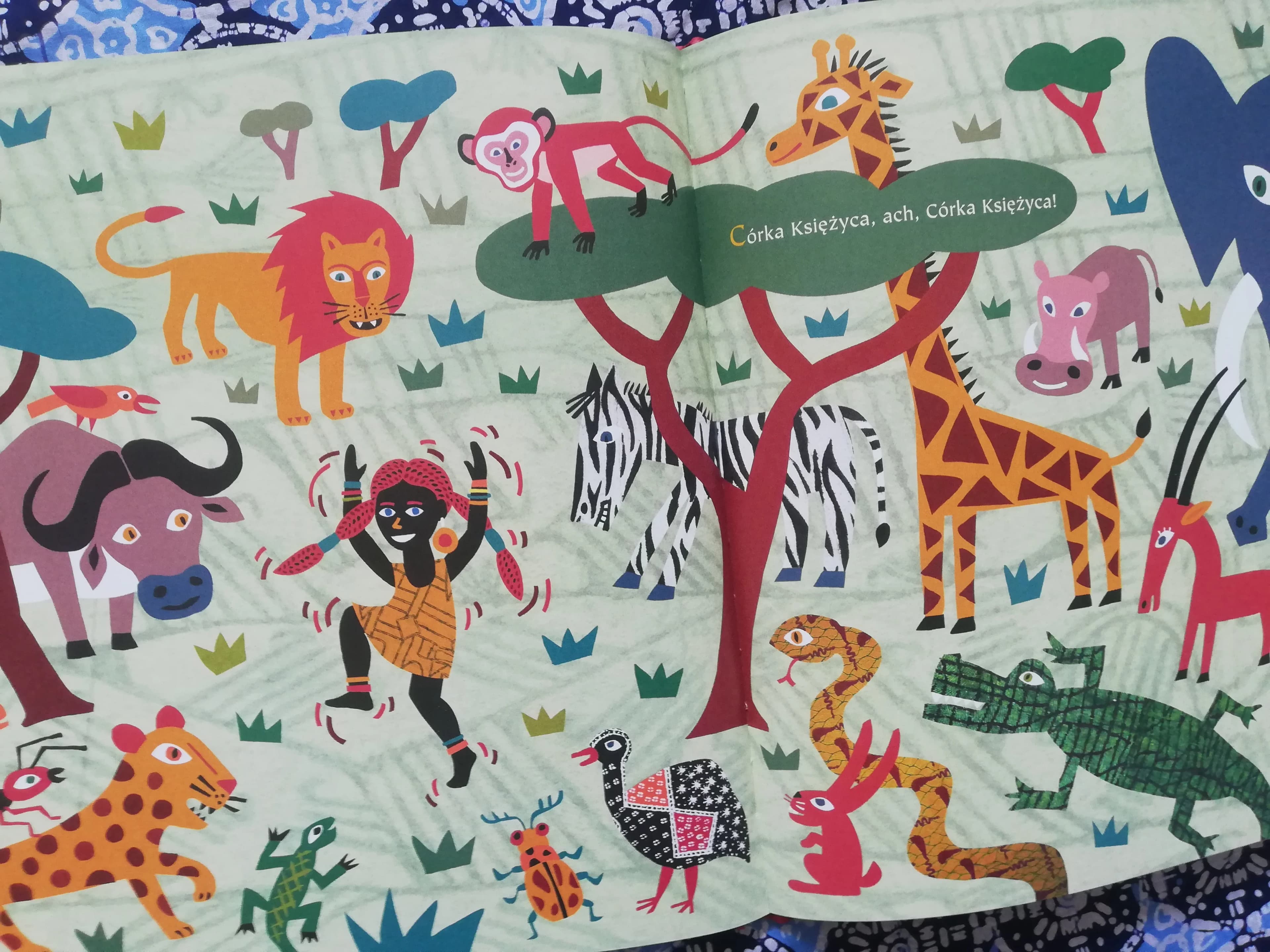 Córka Księżyca ilustracje