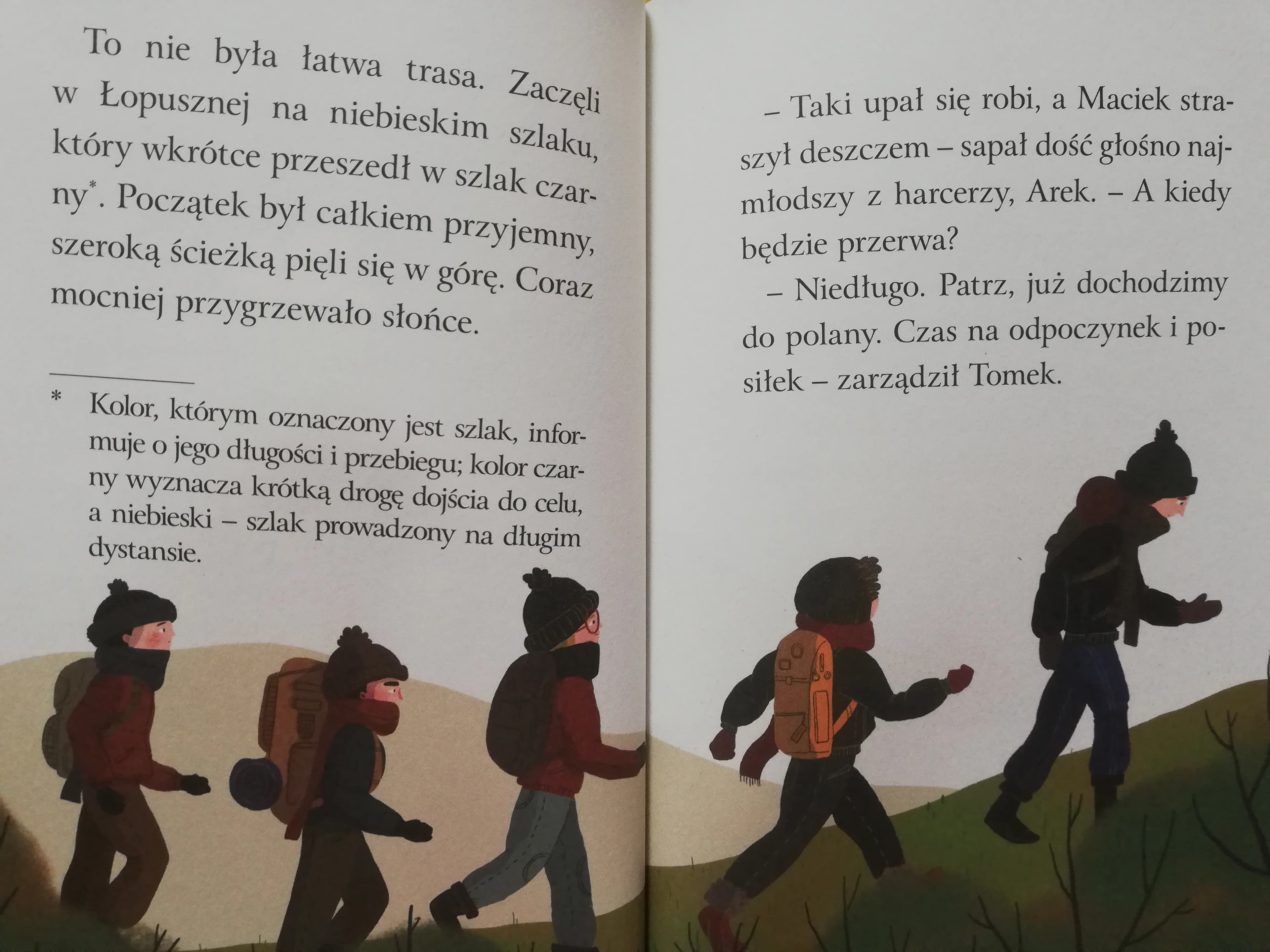 na górskim szlaku