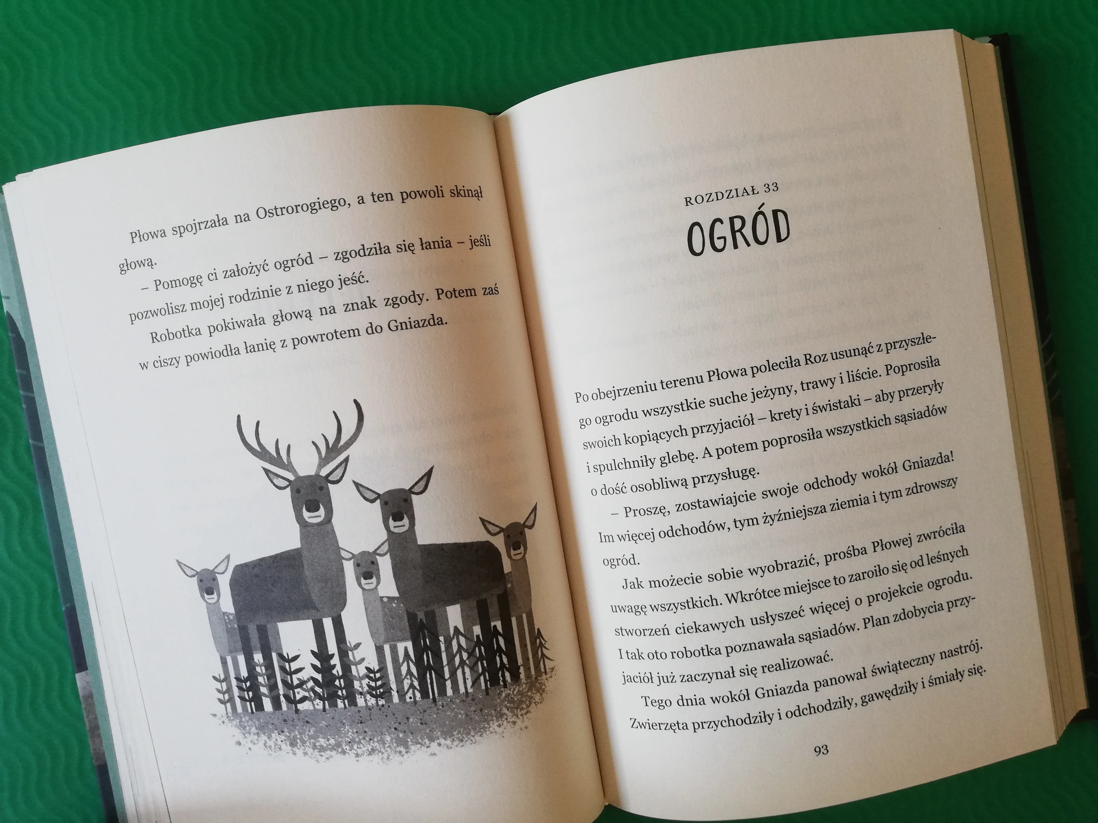 Roz uczy się współpracy ze zwierzętami