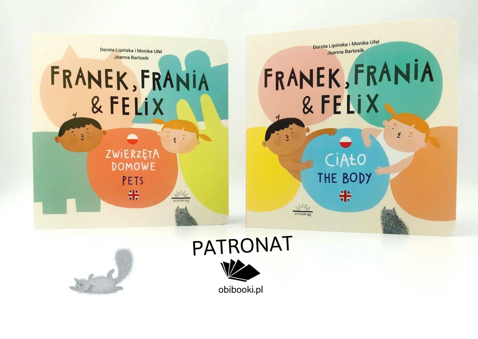 Franek, Frania & Felix - książki dla dzieci do nauki angielskiego. Recenzja