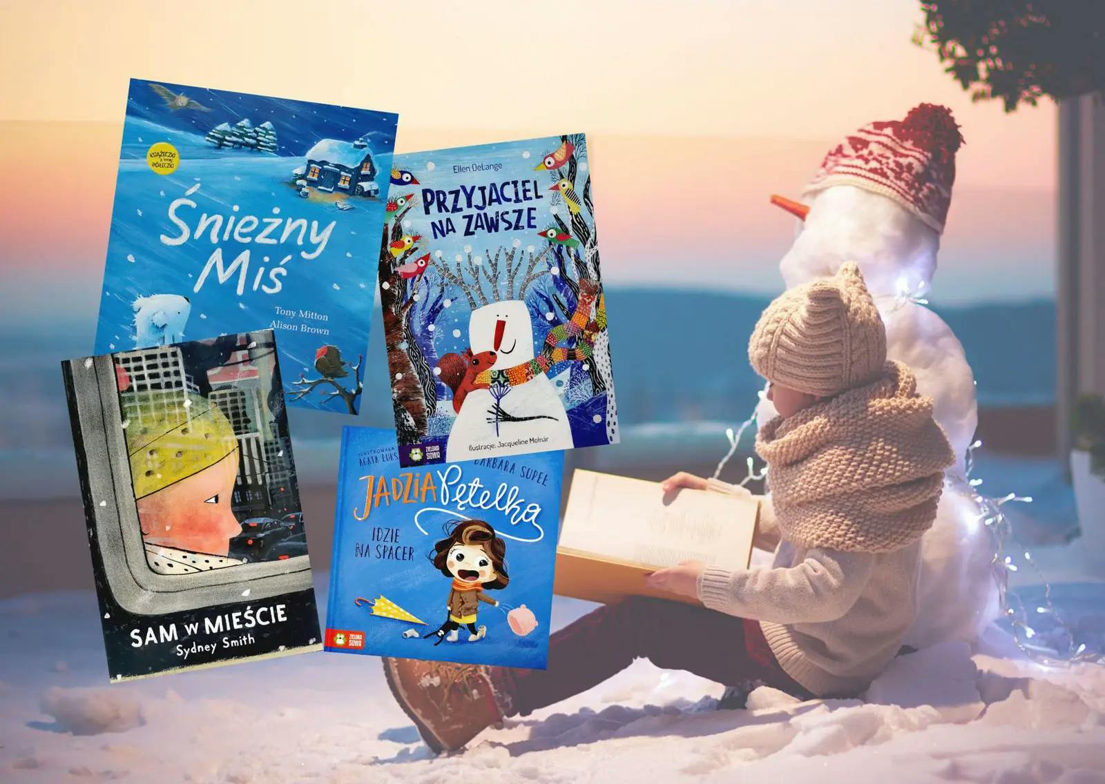 Książki dla dzieci na zimę - książki z PnŚ 5 stycznia 2021