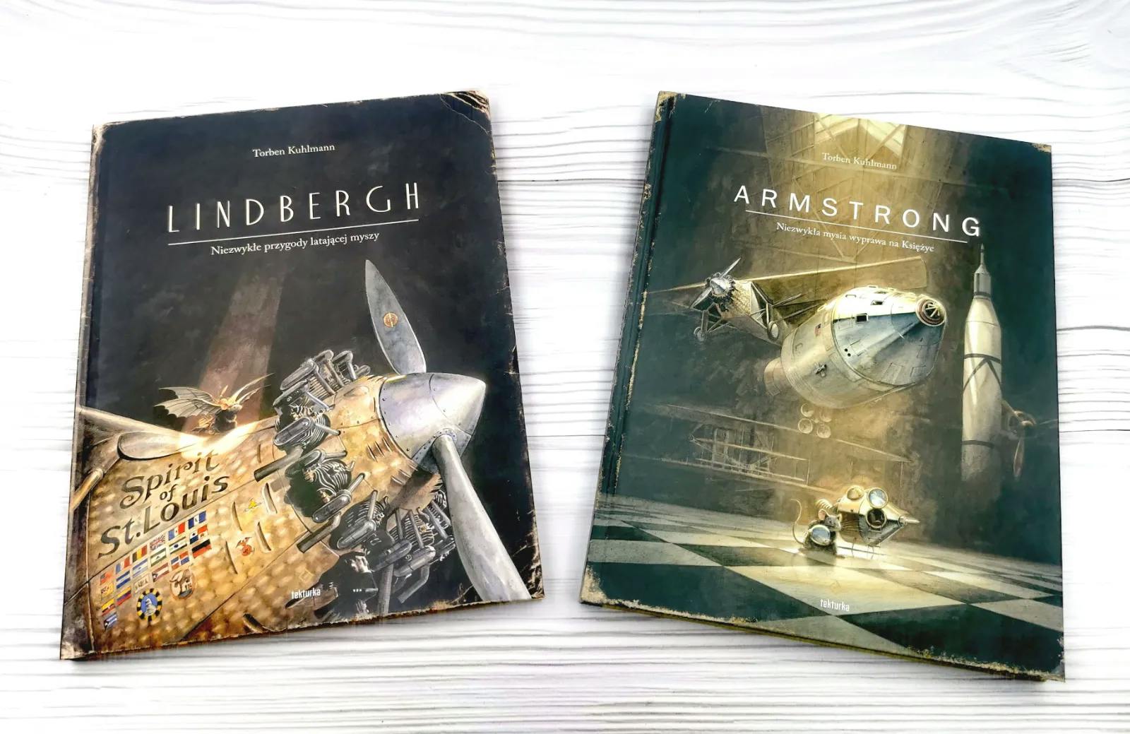 Lindbergh i Armstrong - recenzja książek Torbena Kuhlmanna
